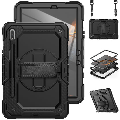 Tough Strap Galaxy Tab S7 Shockproof Case Multi-functional Built-in Screen Protector