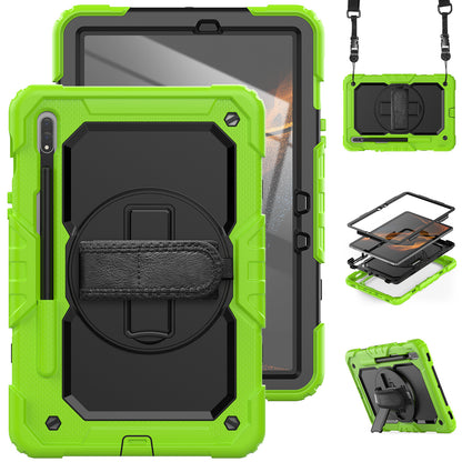 Tough Strap Galaxy Tab S7 Shockproof Case Multi-functional Built-in Screen Protector