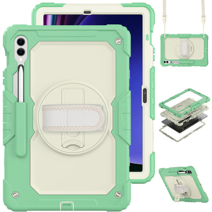 Tough Strap Galaxy Tab S9 Shockproof Case Multi-functional Built-in Screen Protector