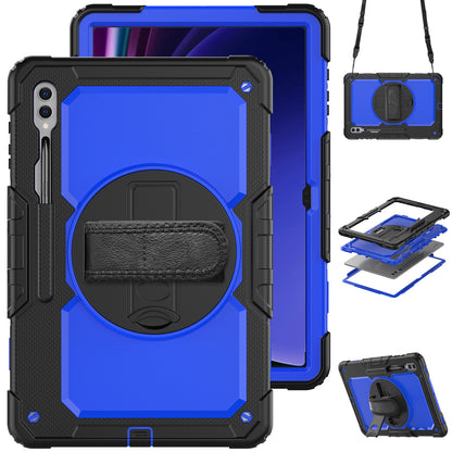 Tough Strap Galaxy Tab S9 Ultra Shockproof Case Multi-functional Built-in Screen Protector