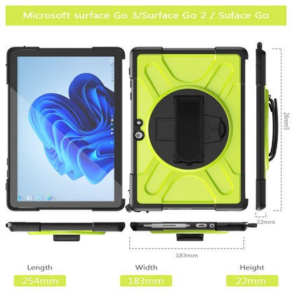 Jacket Beer Microsoft Surface Go 1 Case Light Textur Multi Angle Protection Stable Stand