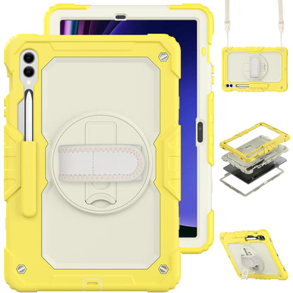 Tough Strap Galaxy Tab S9 FE Shockproof Case Multi-functional Built-in Screen Protector