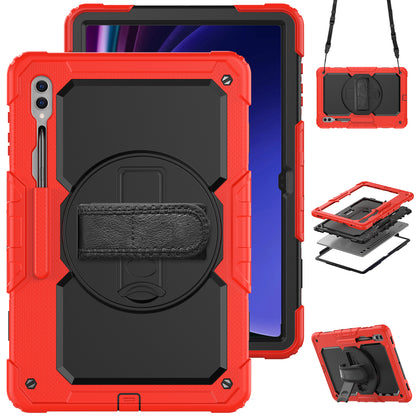 Tough Strap Galaxy Tab S9 Ultra Shockproof Case Multi-functional Built-in Screen Protector