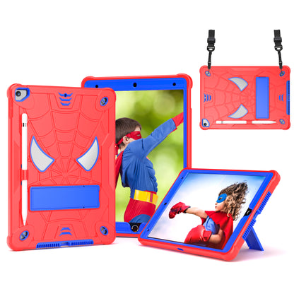 Spider-Man iPad 8 Shockproof Case Rugged Detachable Shoulder Strap