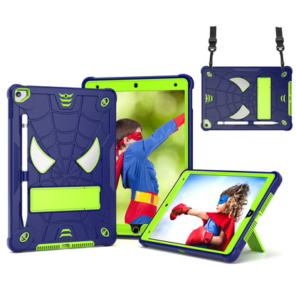 Spider-Man iPad 8 Shockproof Case Rugged Detachable Shoulder Strap