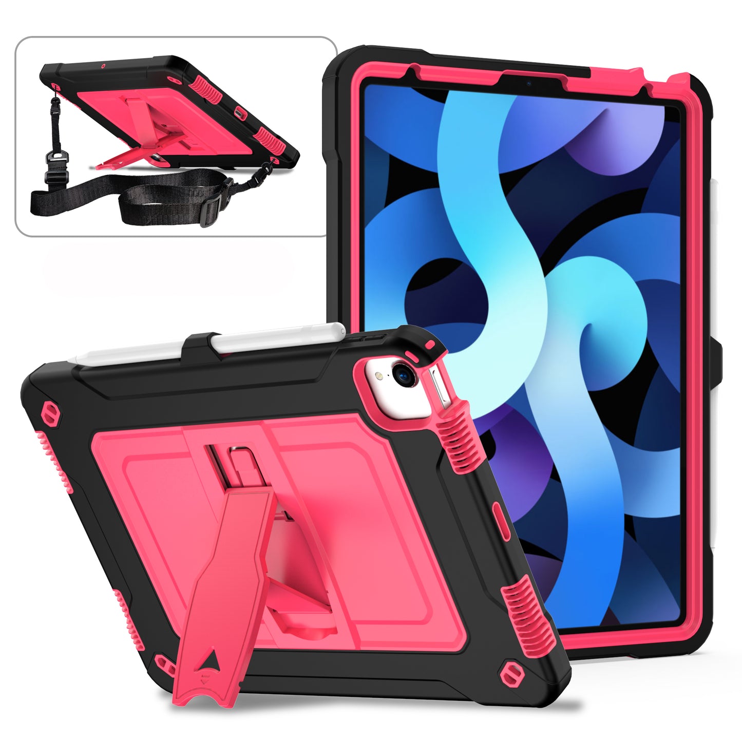 Square Super iPad Pro 11 (2018) Shockproof Case Heavy Duty Protection Strap