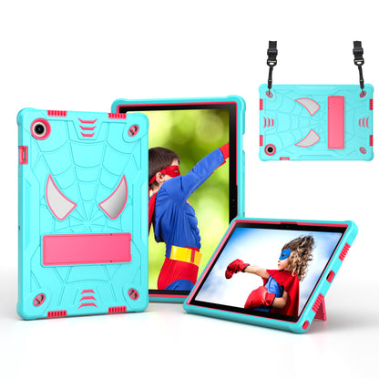 Spider-Man Galaxy Tab A8 Shockproof Case Rugged Detachable Shoulder Strap