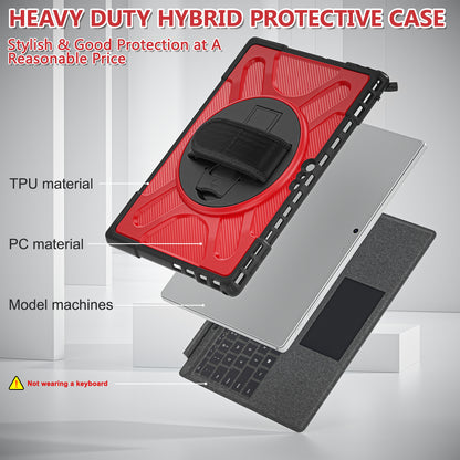 Jacket Beer Microsoft Surface Pro 6 Case Light Textur Multi Angle Protection Stable Stand