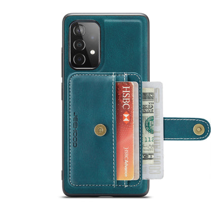 Magnetic Detachable Card Holder Galaxy A32 Leather Cover RFID Back Kickstand