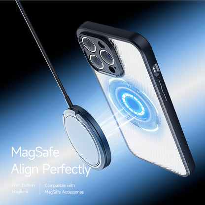 Aimo Magsafe iPhone 13 Pro Max Case Redefine Frosted Flowing Lines