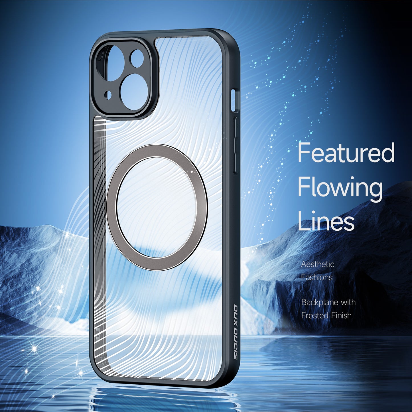 Aimo Magsafe iPhone 14 Case Redefine Frosted Flowing Lines