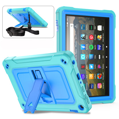 Square Super Kindle Fire HD8 (2020) Shockproof Case Heavy Duty Protection