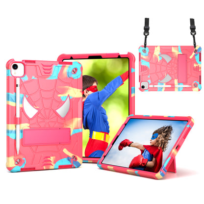 Spider-Man iPad Air 4 Shockproof Case Rugged Detachable Shoulder Strap