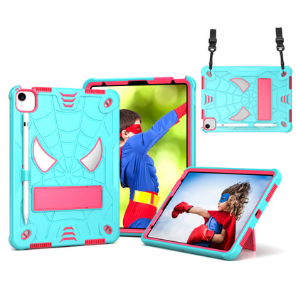 Spider-Man iPad Air 4 Shockproof Case Rugged Detachable Shoulder Strap