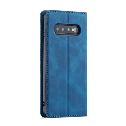 New Slim Galaxy S10 5G Leather Case Book Stand Wallet Magnetic