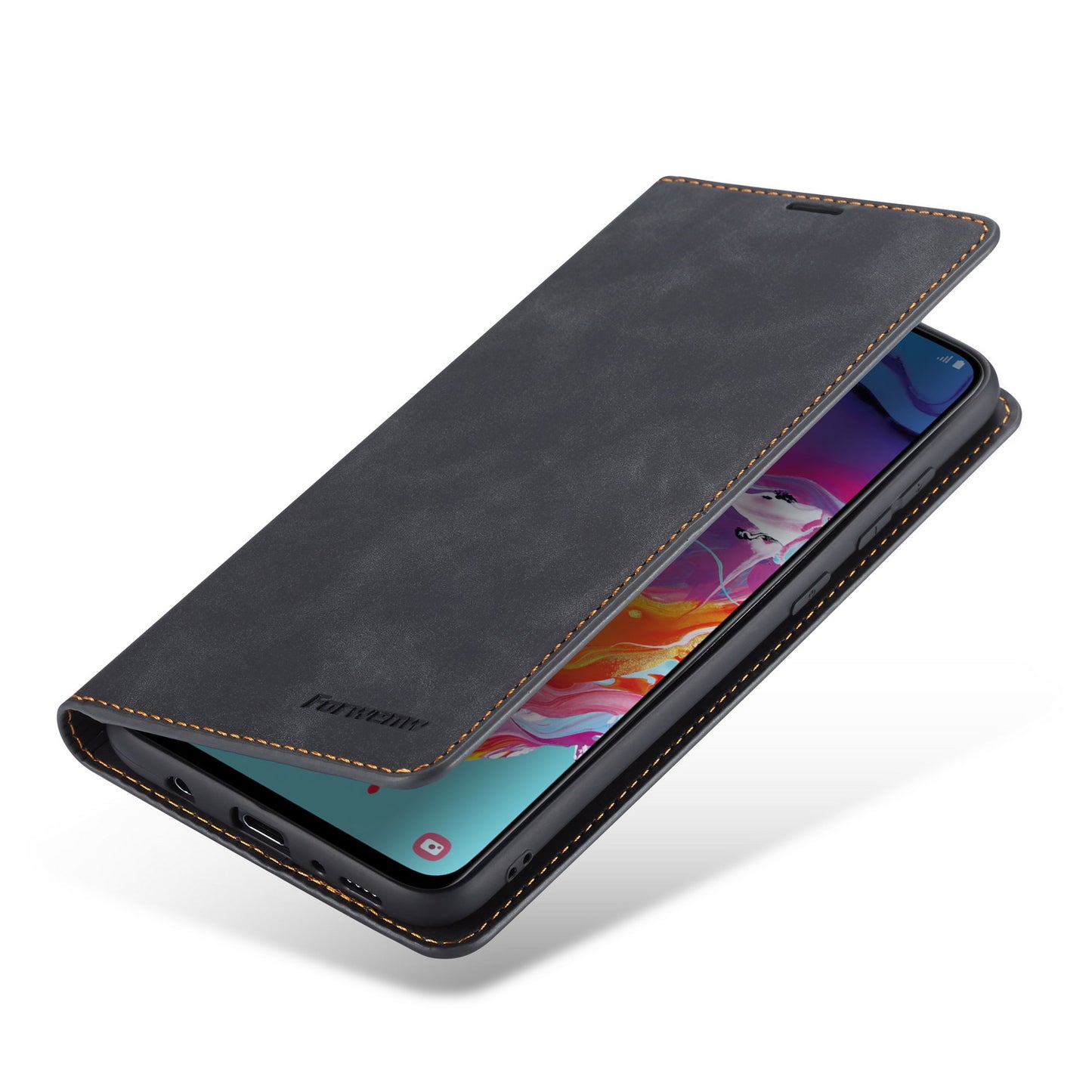 New Slim Galaxy A30 Leather Case Book Stand Wallet Magnetic