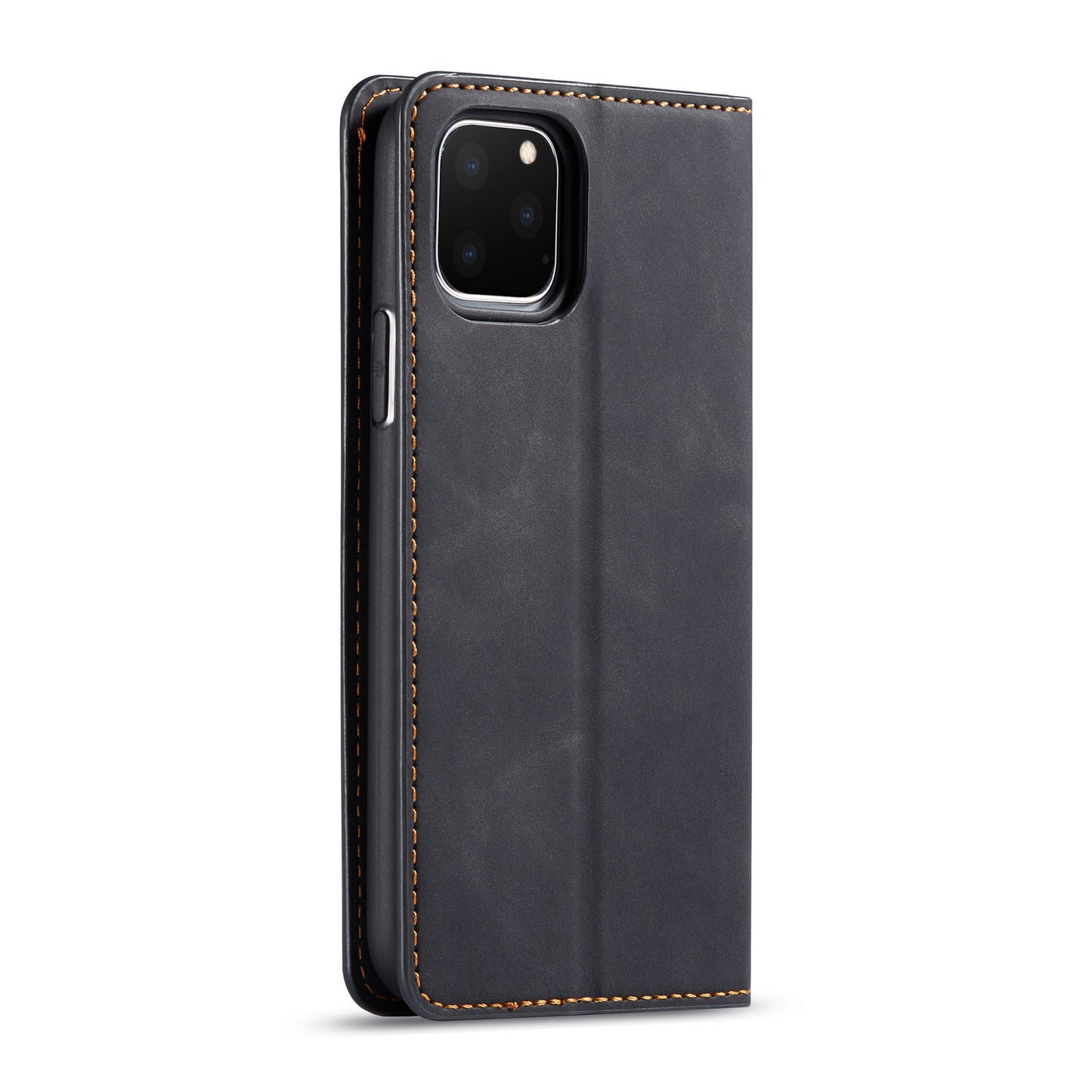 New Slim iPhone 11 Pro Leather Case Book Stand Wallet Magnetic