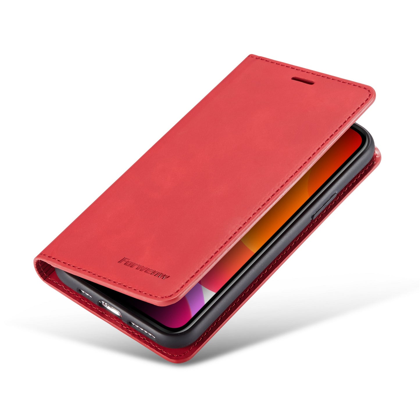 New Slim iPhone 11 Pro Max Leather Case Book Stand Wallet Magnetic