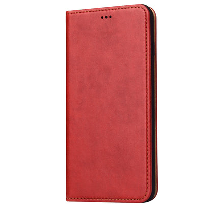 PU Leather iPhone 8 Plus Flip Case Wallet Stand Texture Deluxe