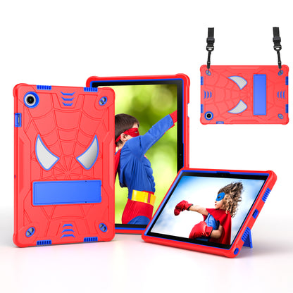 Spider-Man Galaxy Tab A8 Shockproof Case Rugged Detachable Shoulder Strap