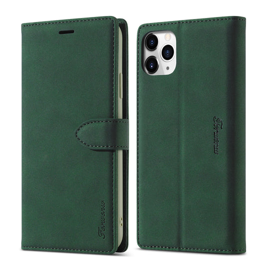 Gentry Slim iPhone 11 Pro Leather Case Book Stand Wallet Buckle