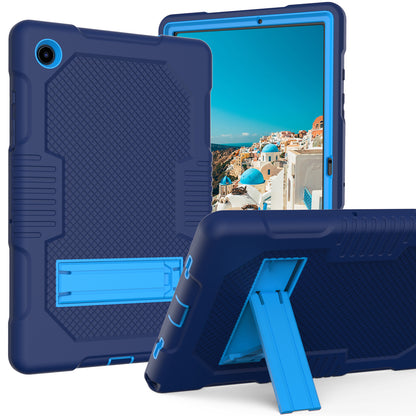 Hit Color Galaxy Tab A8 Shockproof Case Combo Silicone PC Rugged Stand