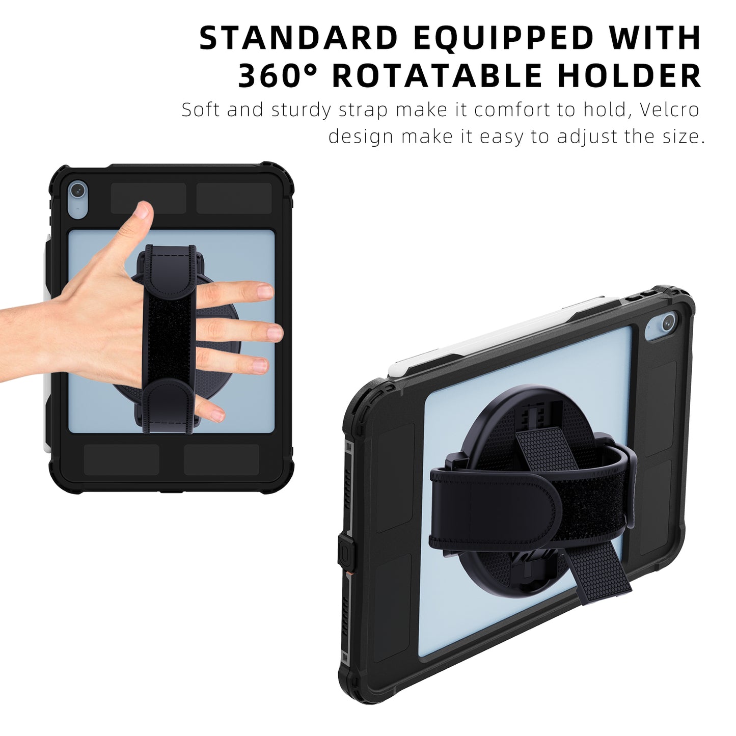 Swimming iPad 10 Waterproof Case Underwater 2M Rotatable Holder Layard