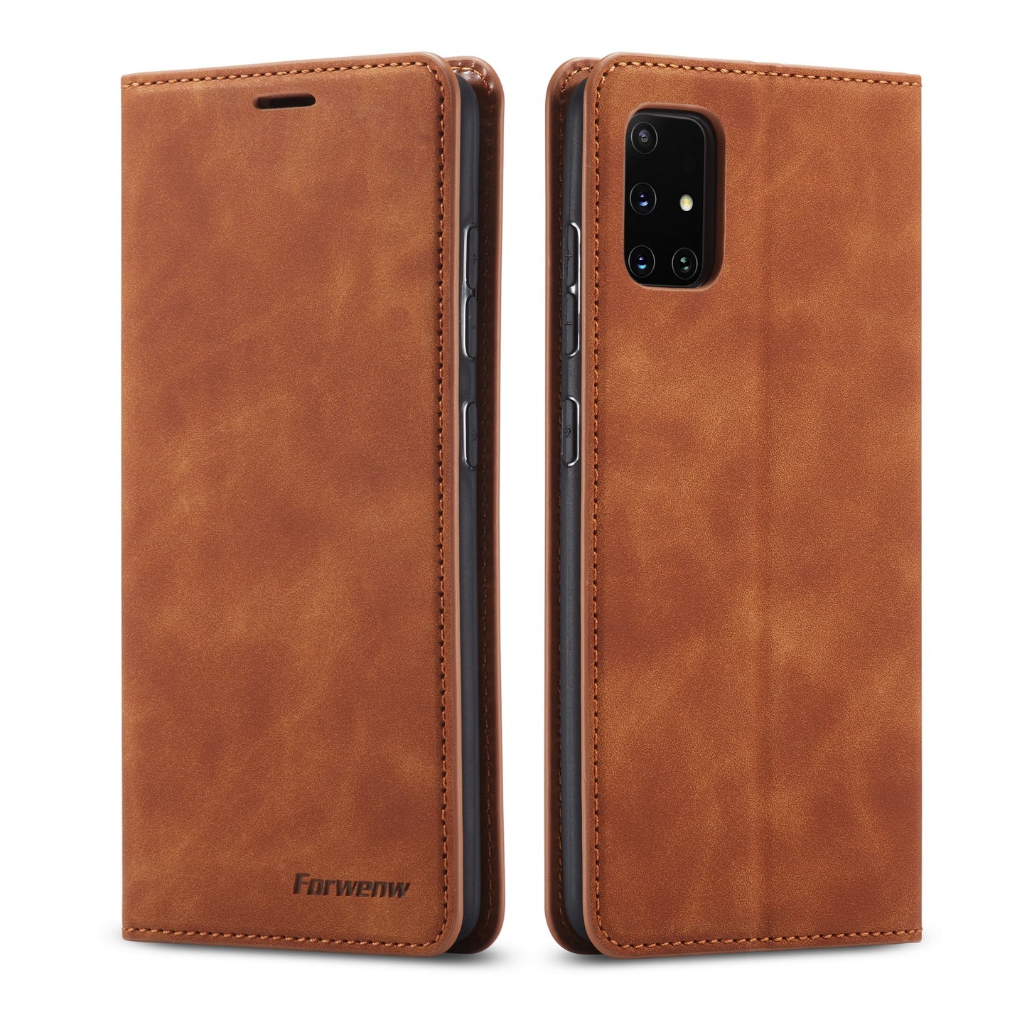 New Slim Galaxy A31 Leather Case Book Stand Wallet Magnetic