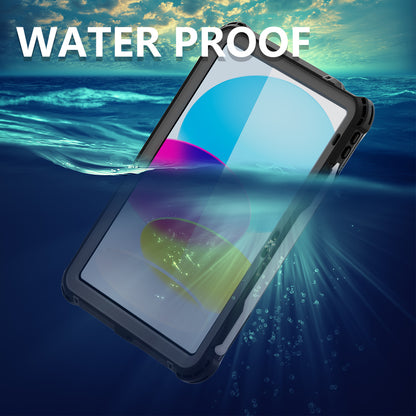 Swimming iPad 10 Waterproof Case Underwater 2M Rotatable Holder Layard