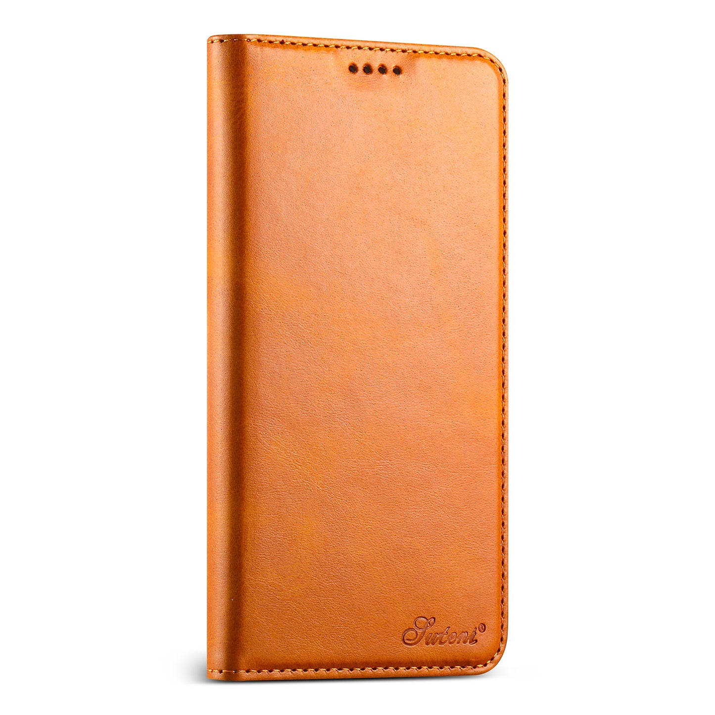 Simple Wallet Galaxy A34 Leather Case RFID Anti-lost Magtic Stand Business