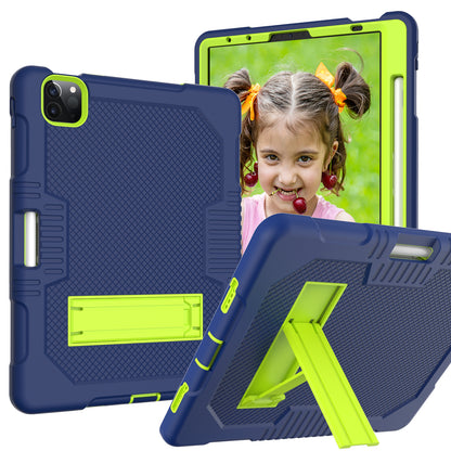 Hit Color iPad Pro 11 (2022) Shockproof Case Combo Silicone PC Rugged Stand