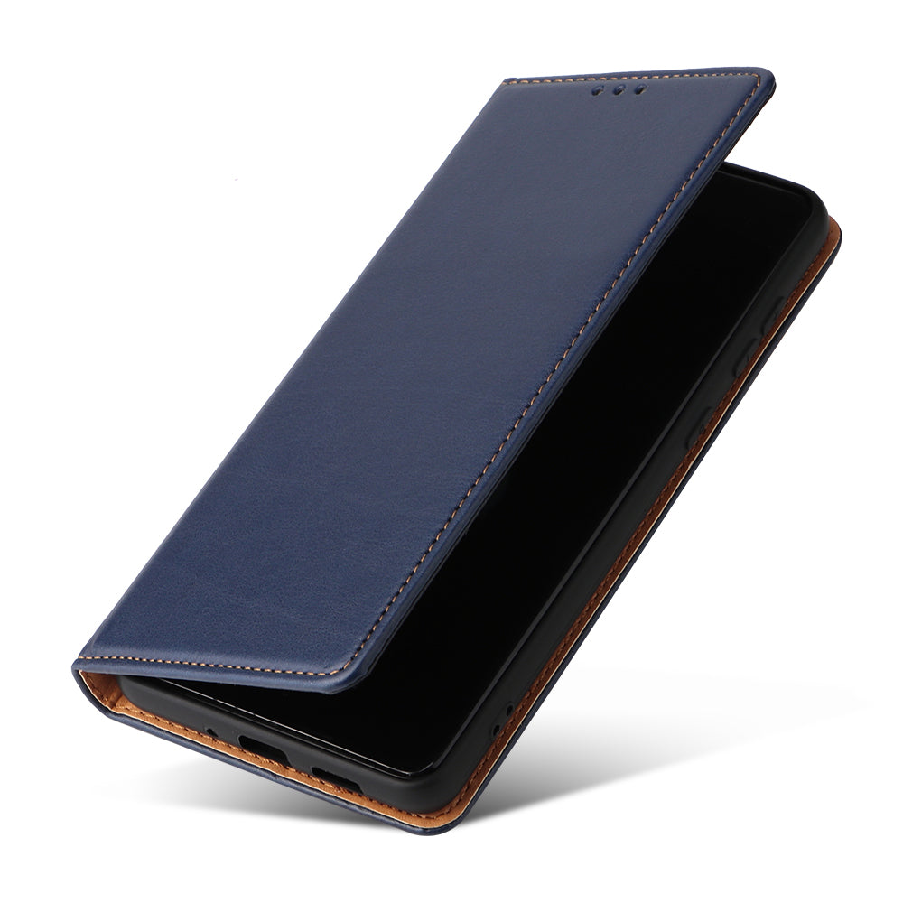 PU Leather Galaxy A73 Flip Case Wallet Stand Texture Deluxe