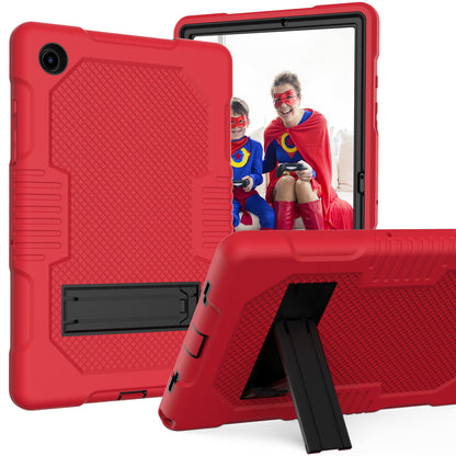 Hit Color Galaxy Tab A8 Shockproof Case Combo Silicone PC Rugged Stand