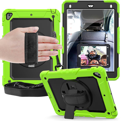 Tough Strap iPad Air 2 Shockproof Case Multi-functional Built-in Screen Protector