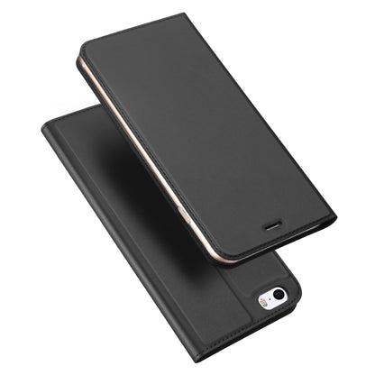Skin Pro Boutique iPhone 5/5s Leather Case Smooth Credit Card Sturdy Stand
