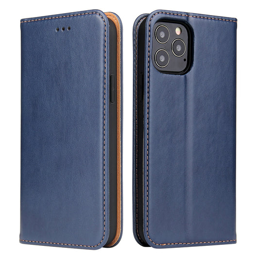 PU Leather iPhone 12 Pro Max Flip Case Wallet Stand Texture Deluxe