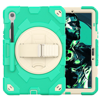 Spider Strap Galaxy Tab S9 FE Shockproof Case 360 Rotatable Adjustable Hand Holder