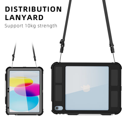 Swimming iPad 10 Waterproof Case Underwater 2M Rotatable Holder Layard