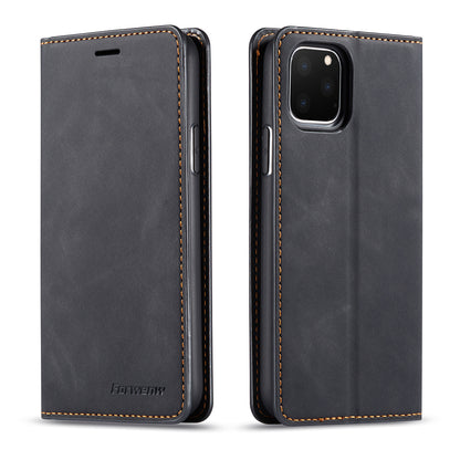 New Slim iPhone 11 Pro Max Leather Case Book Stand Wallet Magnetic