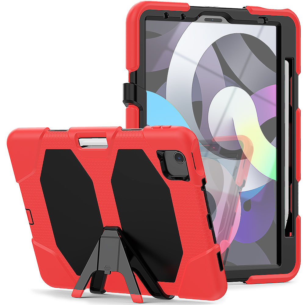 Tough Box iPad Air 4 Shockproof Case Detachable Stand with Built-in Screen Protector