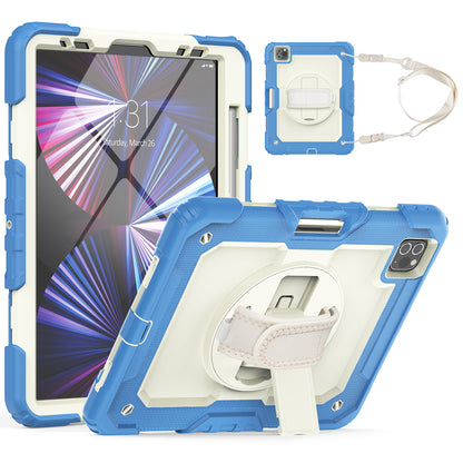 Tough Strap iPad Air 4 Shockproof Case Multi-functional Built-in Screen Protector