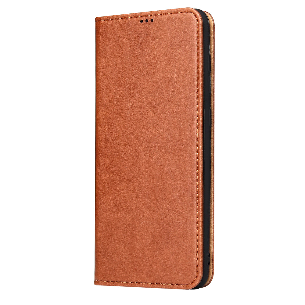 PU Leather Galaxy A70 Flip Case Wallet Stand Texture Deluxe