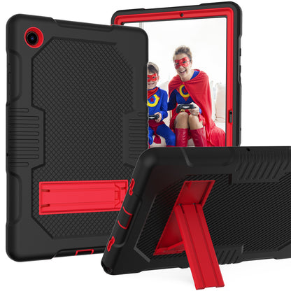 Hit Color Galaxy Tab A8 Shockproof Case Combo Silicone PC Rugged Stand