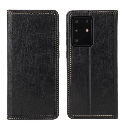 Artificial Tree Leather Galaxy S20 Case Retro Wallet Stand Deluxe