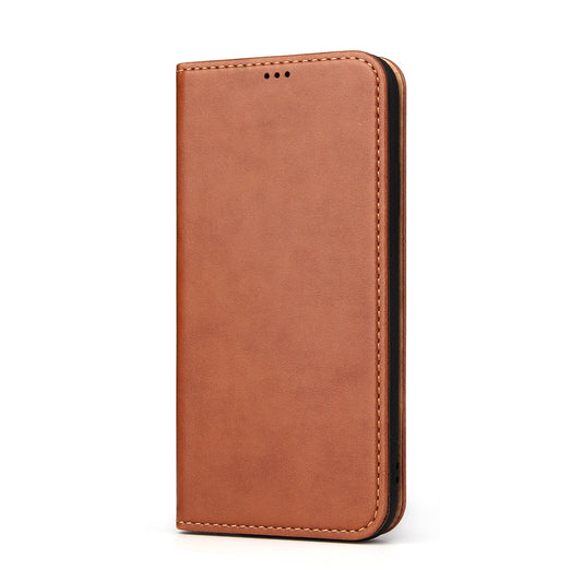 PU Leather iPhone XR Flip Case Wallet Stand Texture Deluxe