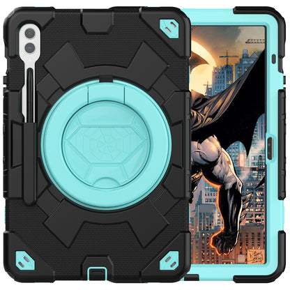 Spider-Man Galaxy Tab S9 FE+ Shockproof Case Ultimate Protection Rotating Stand