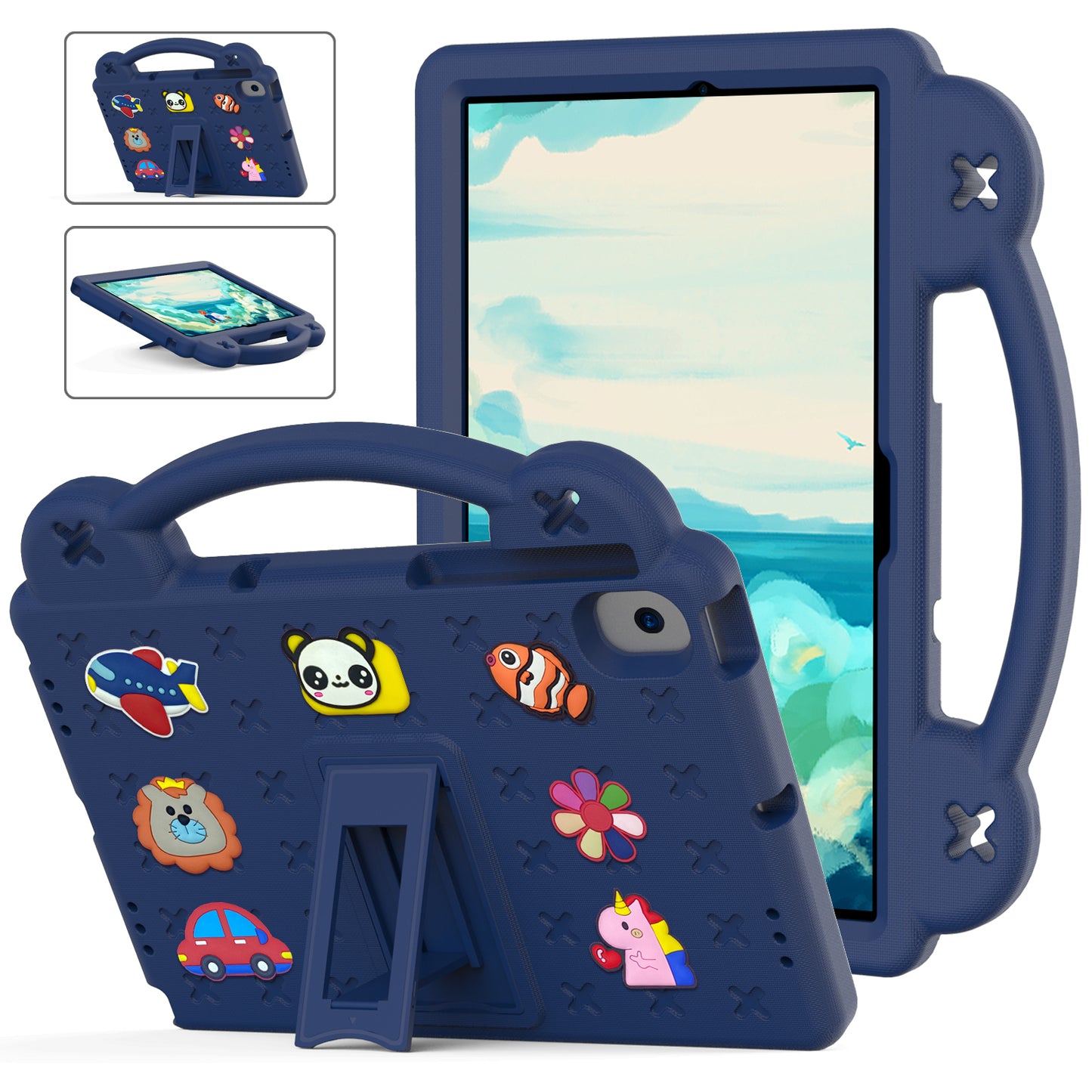 Berenstain Bear Lenovo Tab M10 FHD Plus 2020 EVA Case Children's Cartoon Flat