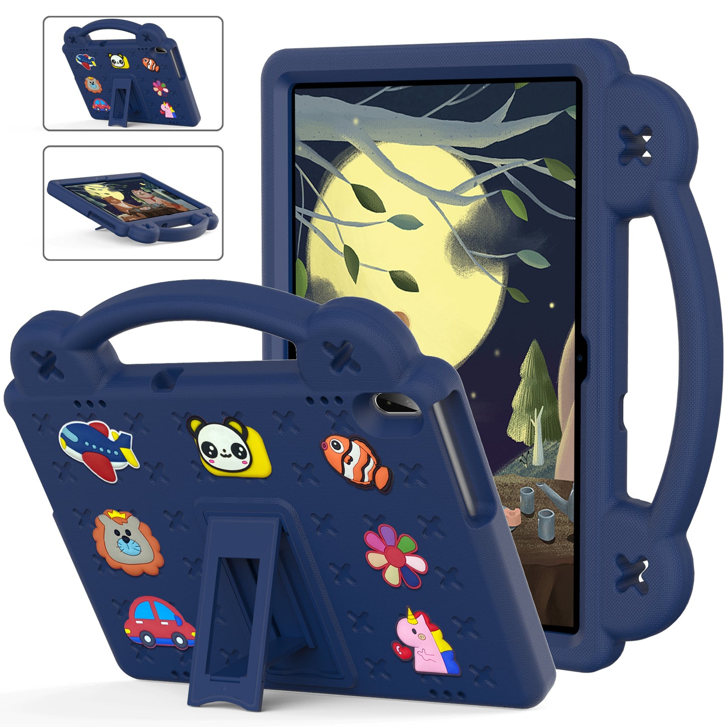 Berenstain Bear Lenovo Tab M8 2023 EVA Case Children's Cartoon Flat Kickstand