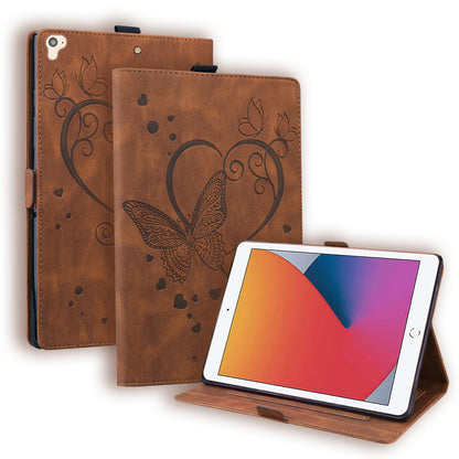 Love Butterfly iPad Pro 9.7 Grils Leather Case Embossing Wallet Flip Stand