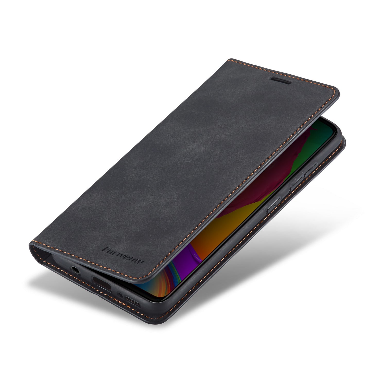 New Slim Galaxy A81 Leather Case Book Stand Wallet Magnetic